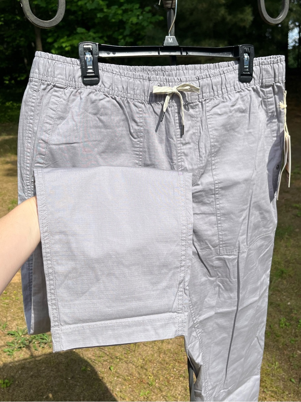 Vuori NWT V461 DuraTerra Ripstop Hiking Pants Light Gray Marble Men’s Size XL - Picture 7 of 9